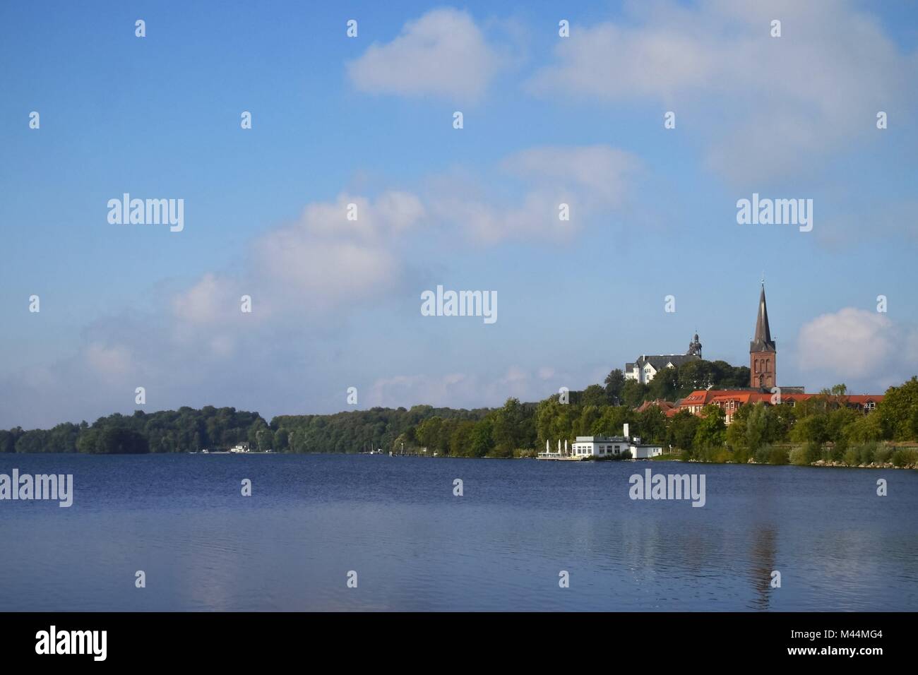 Plön - Stadtbild Stockfoto