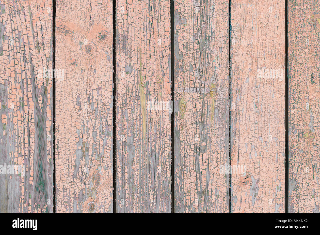 Pastellrosa bemalten Holz Textur Hintergrund Stockfoto