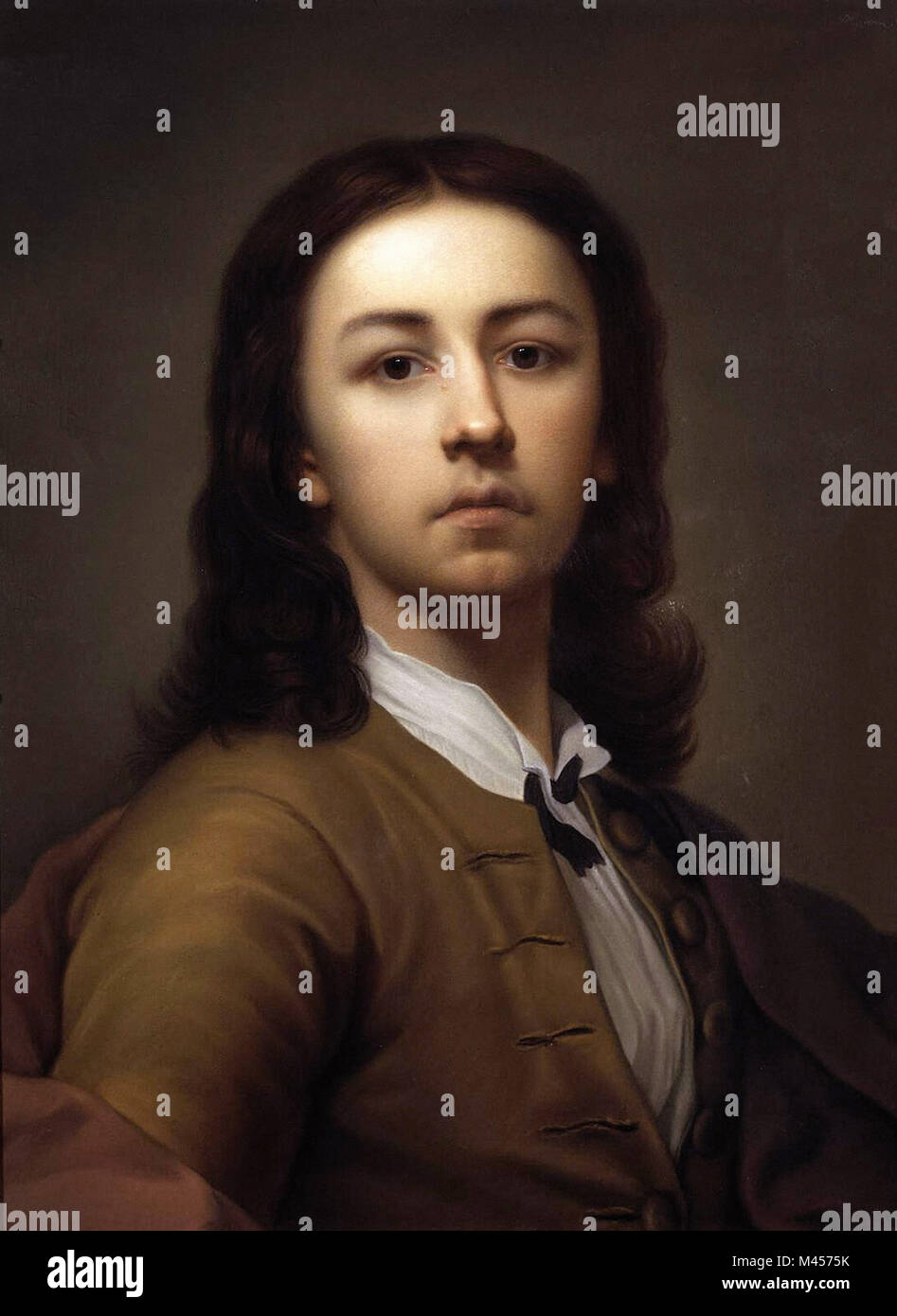 Anton Raphael Mengs - Self Portrait Stockfoto