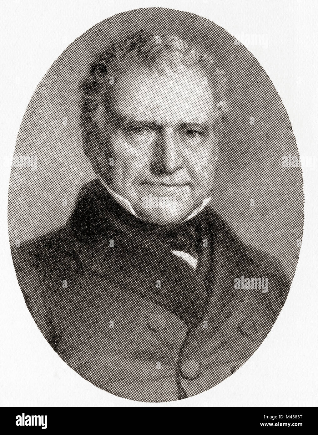 Joseph Hume, 1777 - 1855. Schottische Arzt und Radikale MP. Die Märtyrer von Tolpuddle, veröffentlicht 1934. Stockfoto