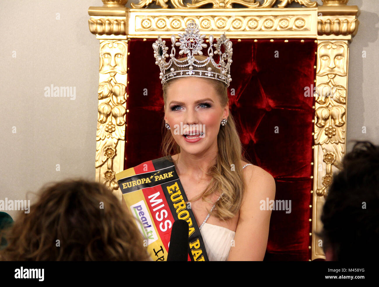 Miss Germany 2015 Olga Hoffmann Stockfoto