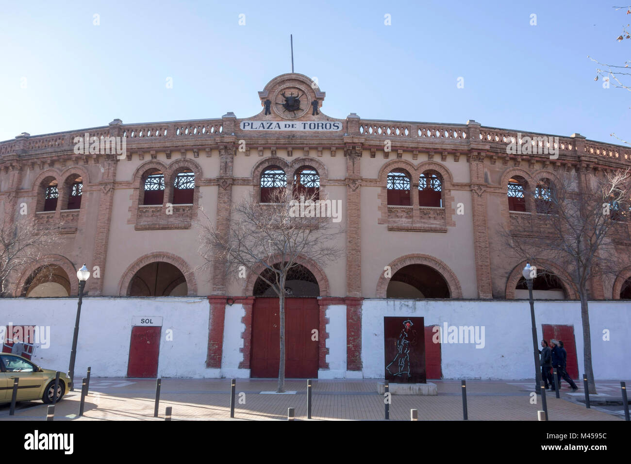 Plaza de Toros, Stierkampfarena. Castellon, Spanien. Stockfoto