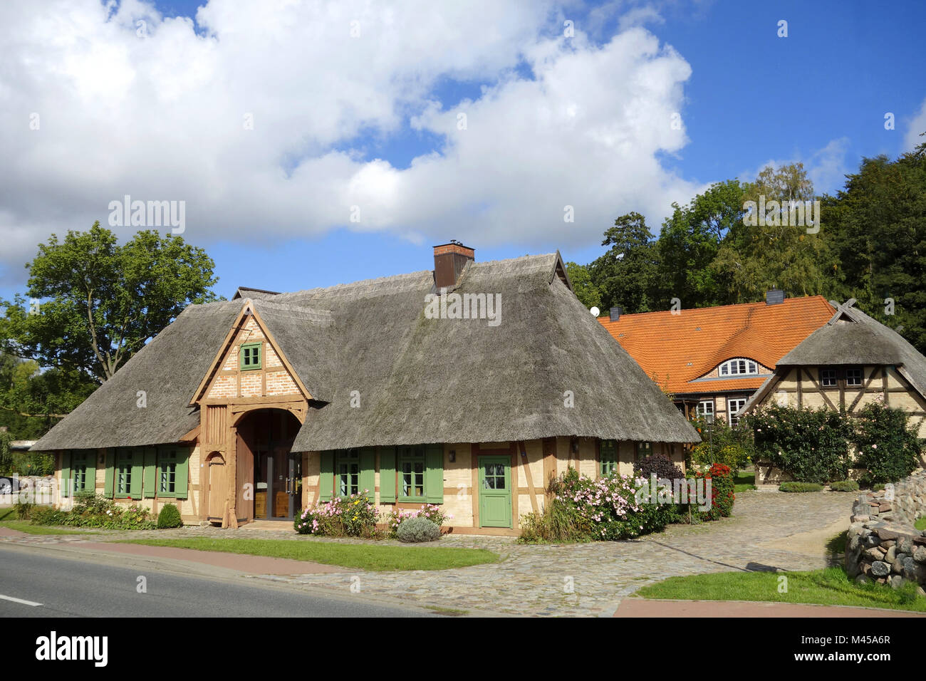 Kessin bei Rostock, Mecklenburg- Vorpommern, Deutsch Stockfoto