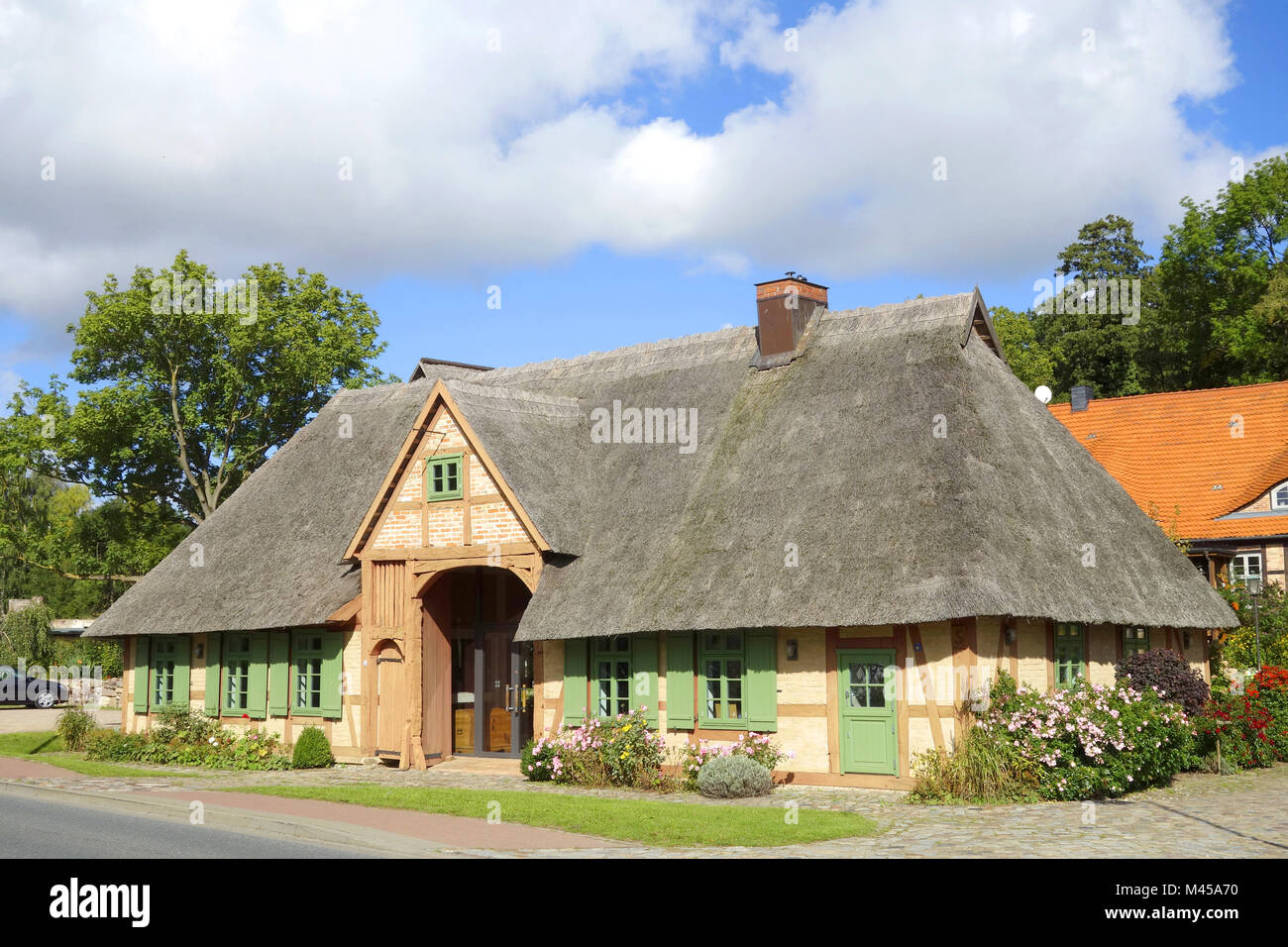 Kessin bei Rostock, Mecklenburg- Vorpommern, Deutsch Stockfoto