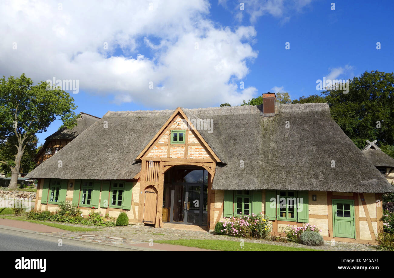 Kessin bei Rostock, Mecklenburg- Vorpommern, Deutsch Stockfoto