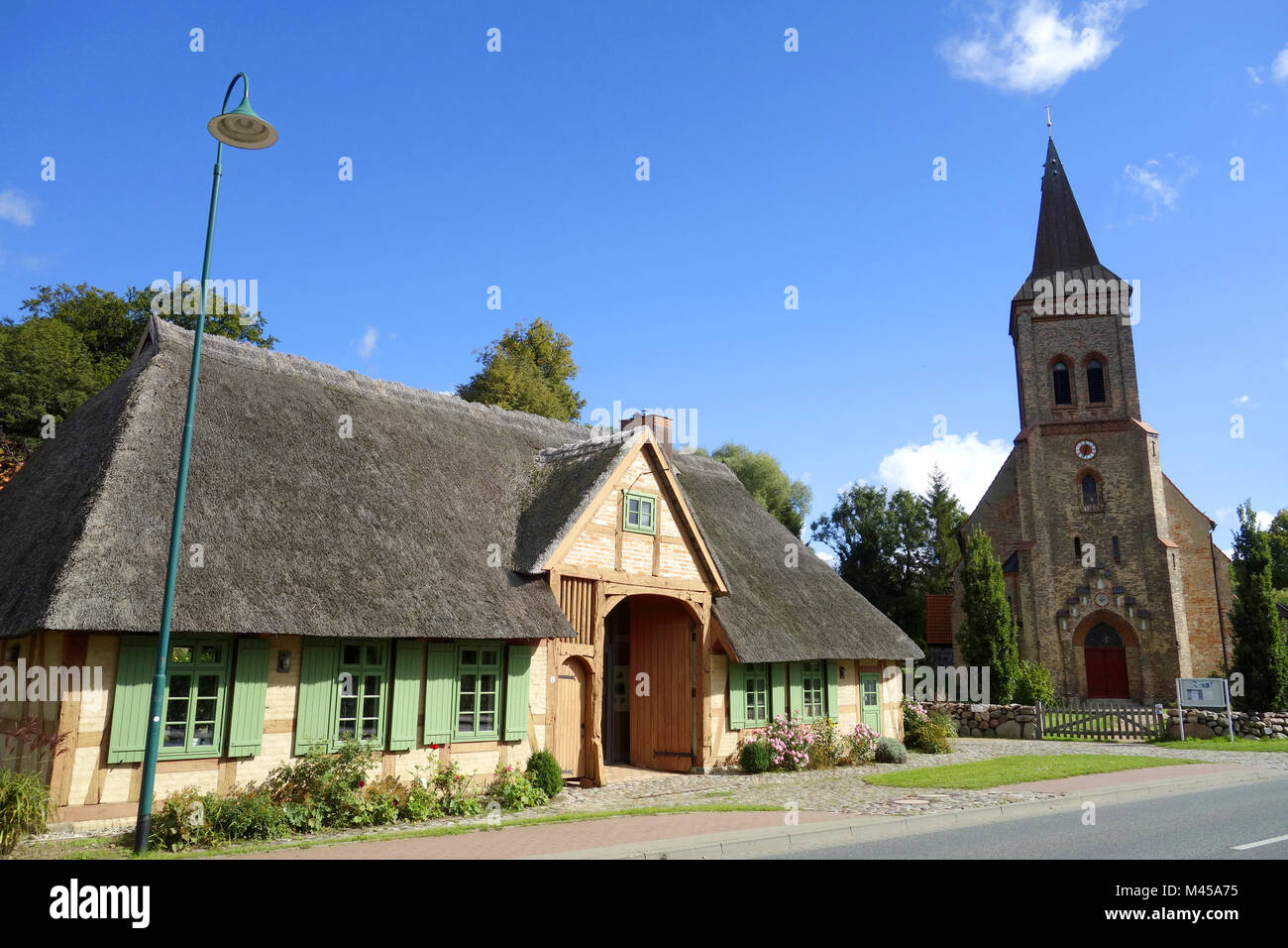 Kessin bei Rostock, Mecklenburg- Vorpommern, Deutsch Stockfoto