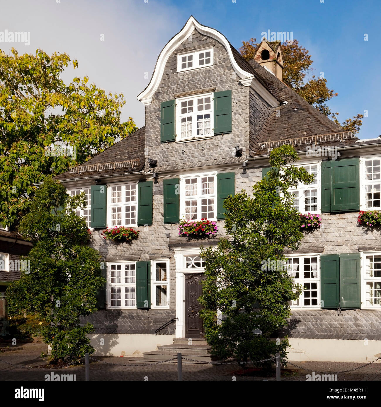Bürgerhaus Eich, Altstadt, Wermelskirchen, Bergisches Land, Nordrhein-Westfalen, Deutschland Stockfoto