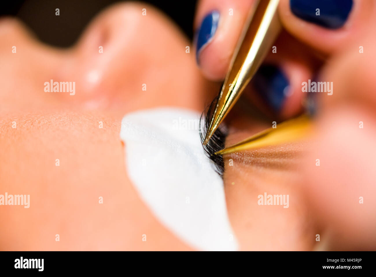 Cosmo Beauty 2018, die wichtigste Messe der Friseur und Kosmetik in Spanien Stockfoto