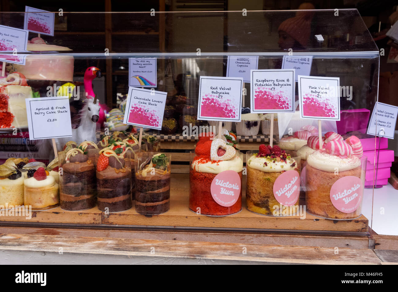 Artisan Bonbons an Netil Markt in Hackney, London England United Kingdom UK Abschaltdruck Stockfoto