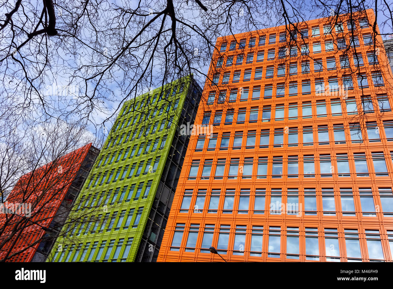 Central Saint Giles Entwicklung in London, England, Vereinigtes Königreich, Großbritannien Stockfoto