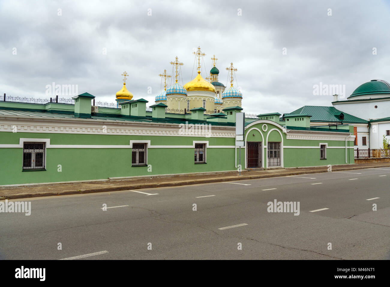 Nikolsky Dom Tempel Komplex in Kasan. Russland Stockfoto