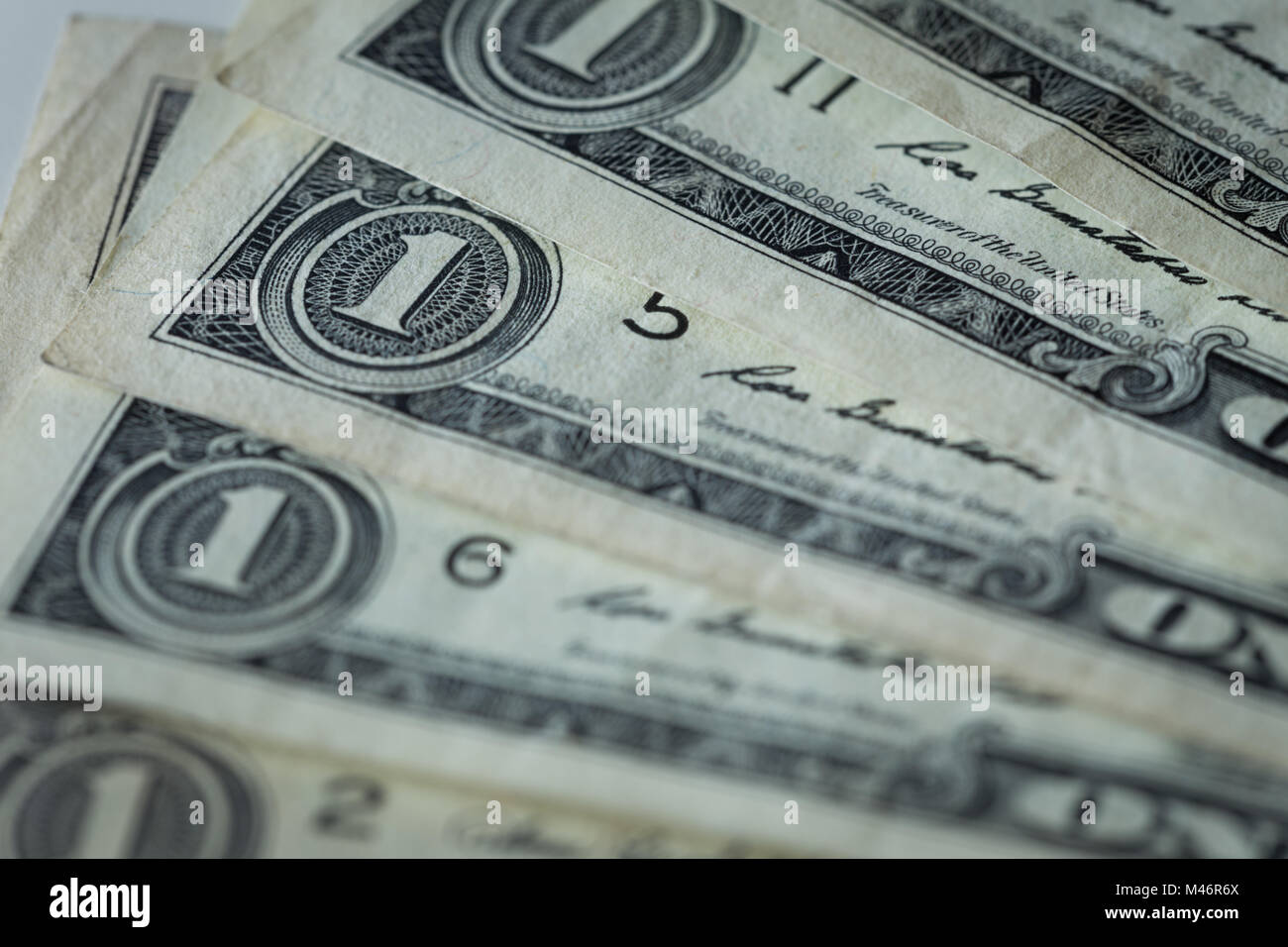 Usa 1 Dollar Stockfoto