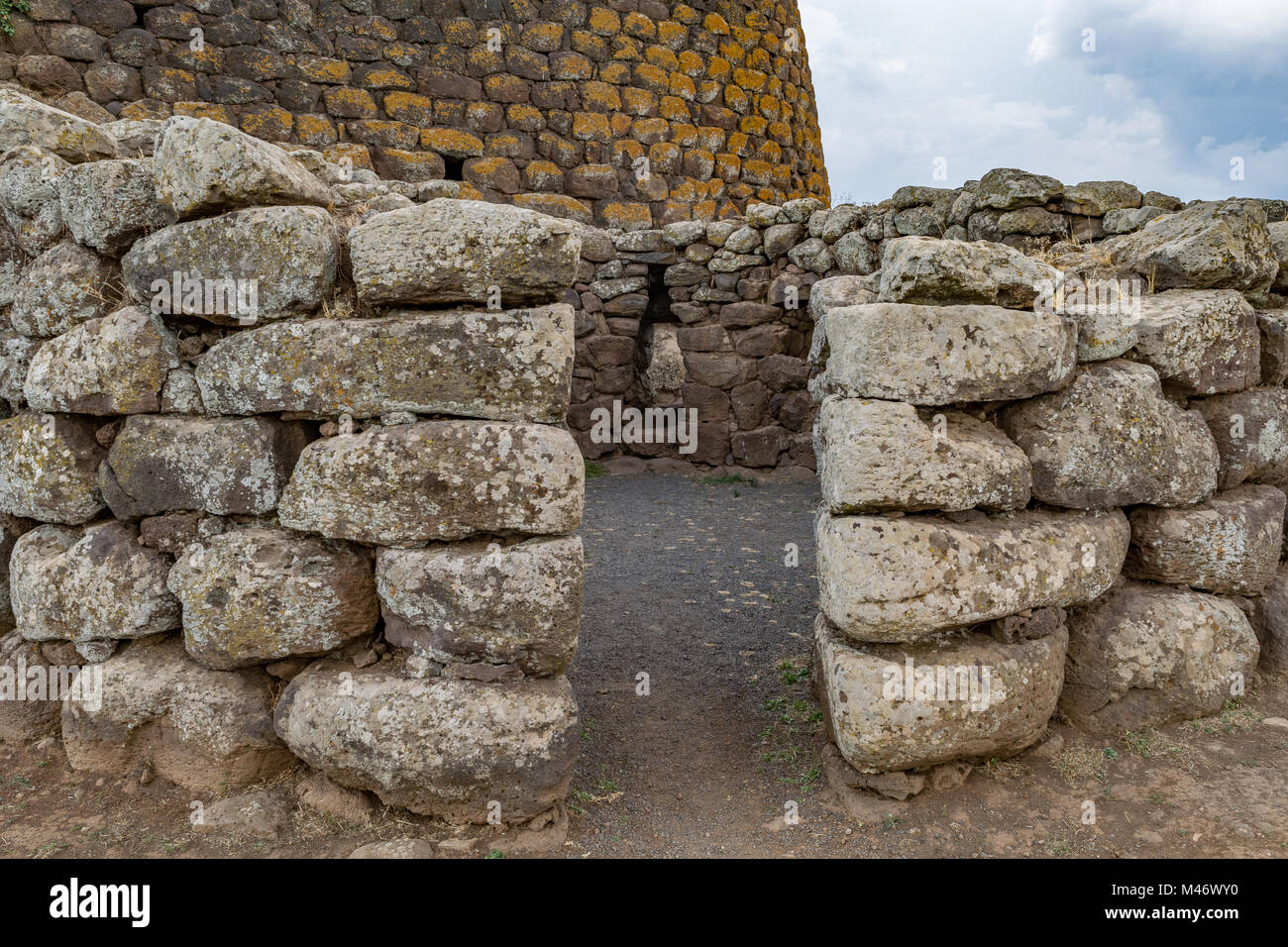 Nuraghe Losa, Cagliari, Sardinien, Italien Stockfoto