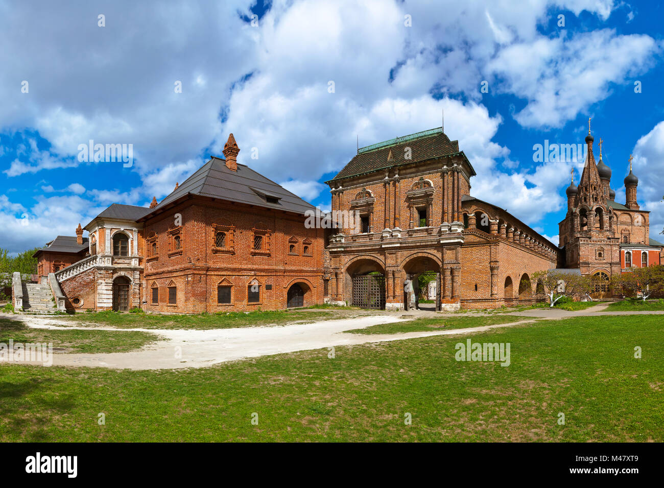 Krutitskoe Compound-Kathedrale in Moskau-Russland Stockfoto