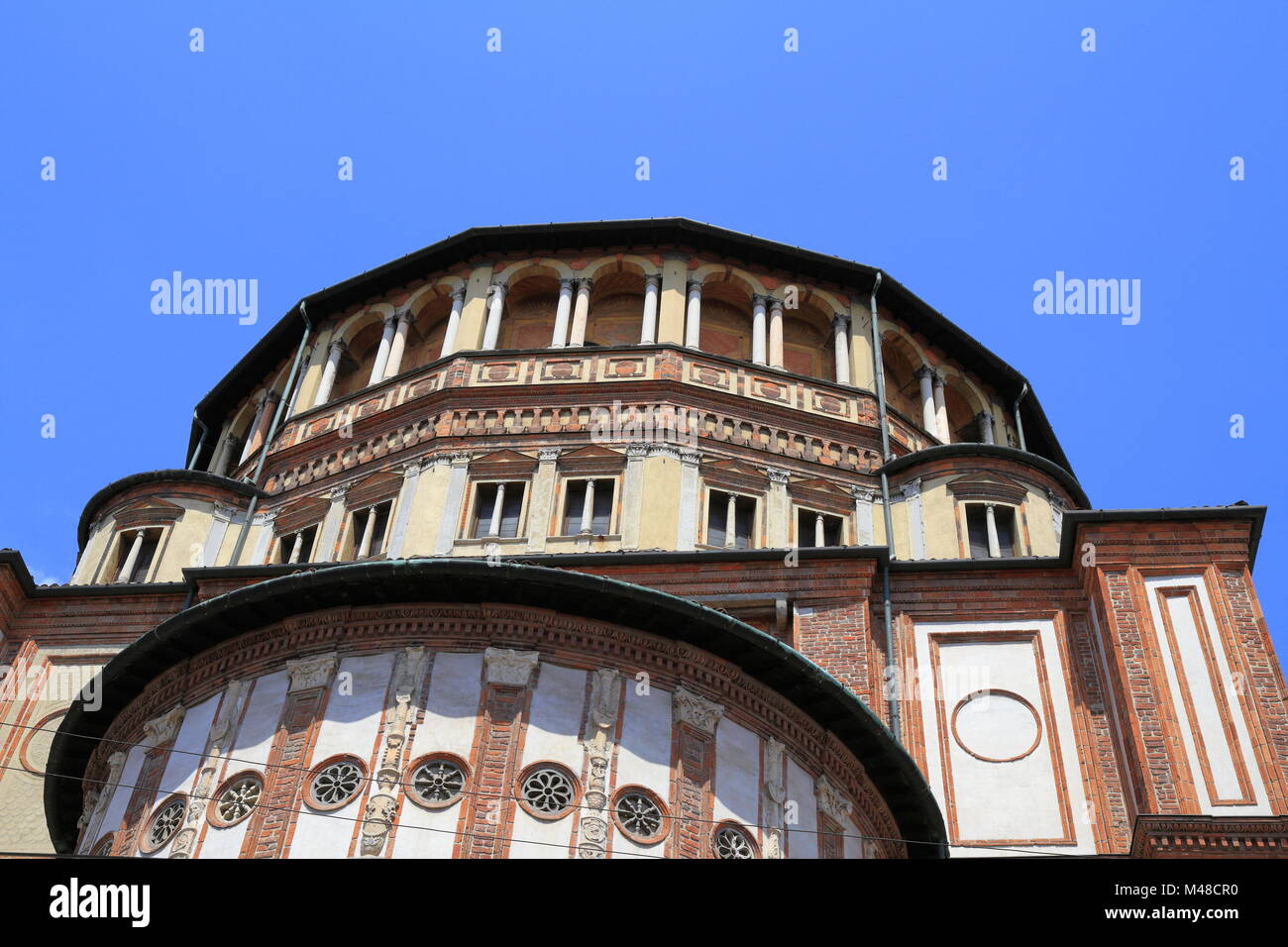 Kirche Santa Maria Delle Grazie, Mailand, Italien Stockfoto