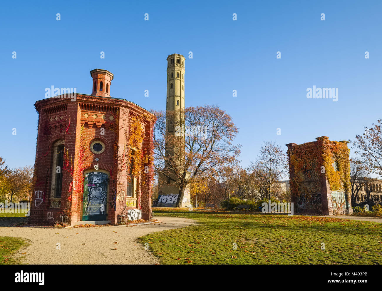 Wasserturm, Berlin, Deutschland Stockfoto