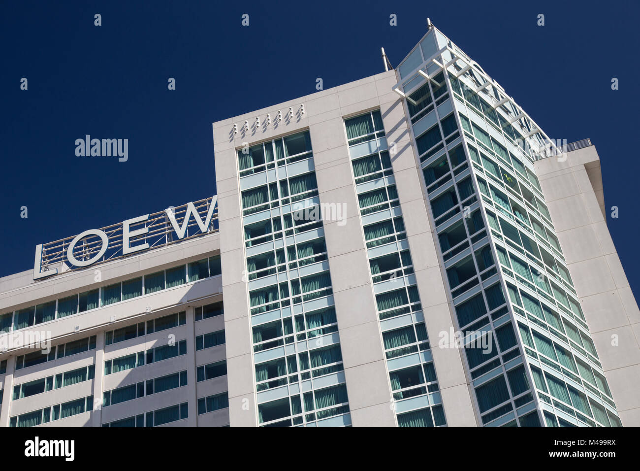 Loews Hotel, Hollywood, Kalifornien, USA Stockfoto