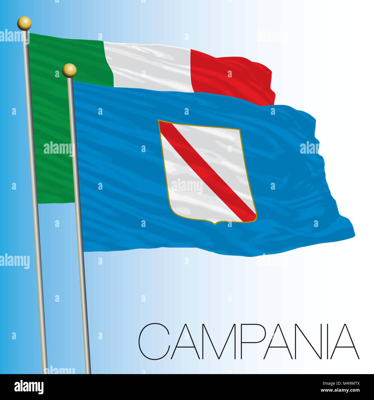 Bandiera 140x90 NAPOLI Campione D'Italia Scudetto Bandierone Osimhen Kvara N 3