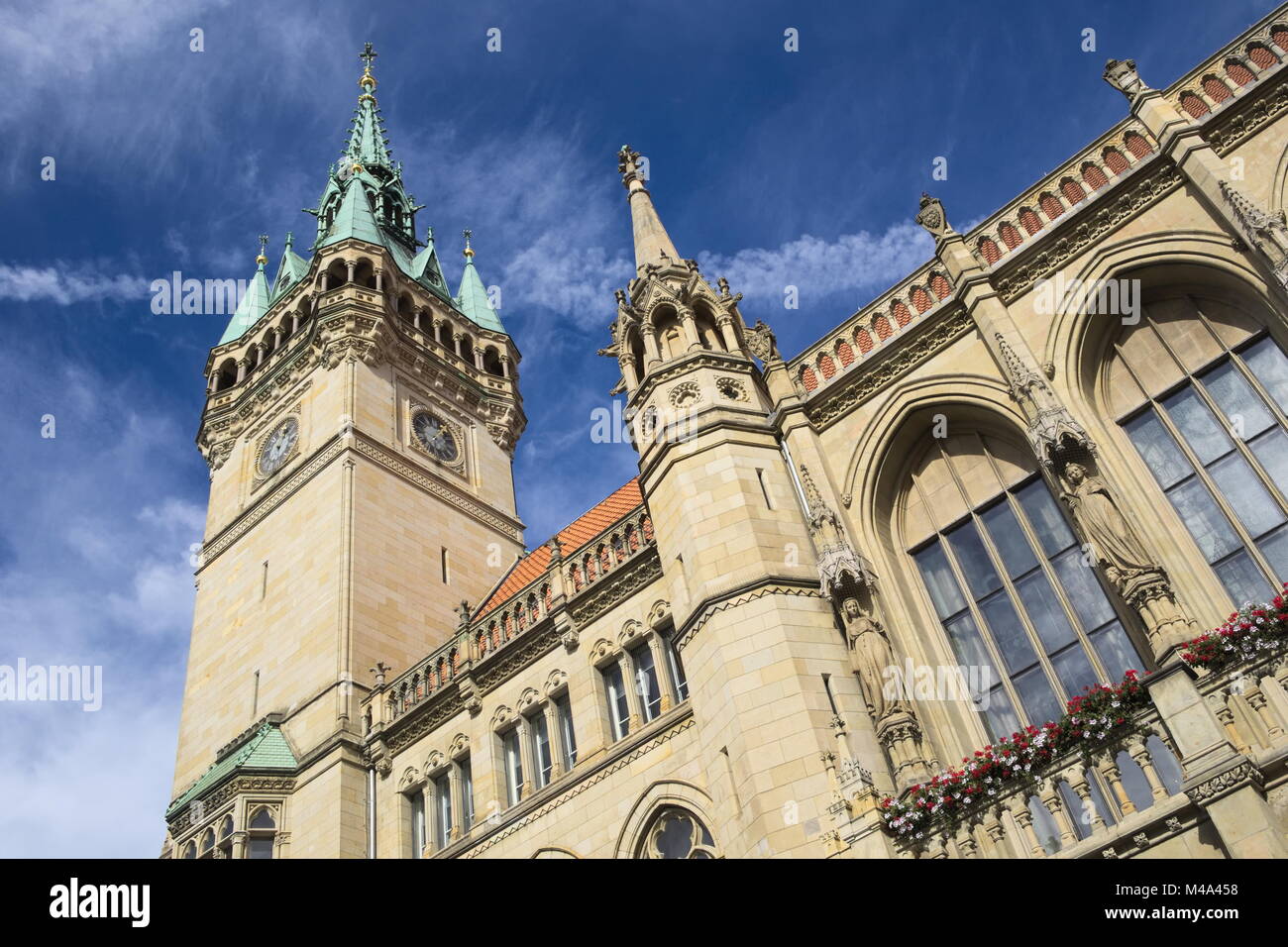 Braunschweig - Rathaus Stockfoto