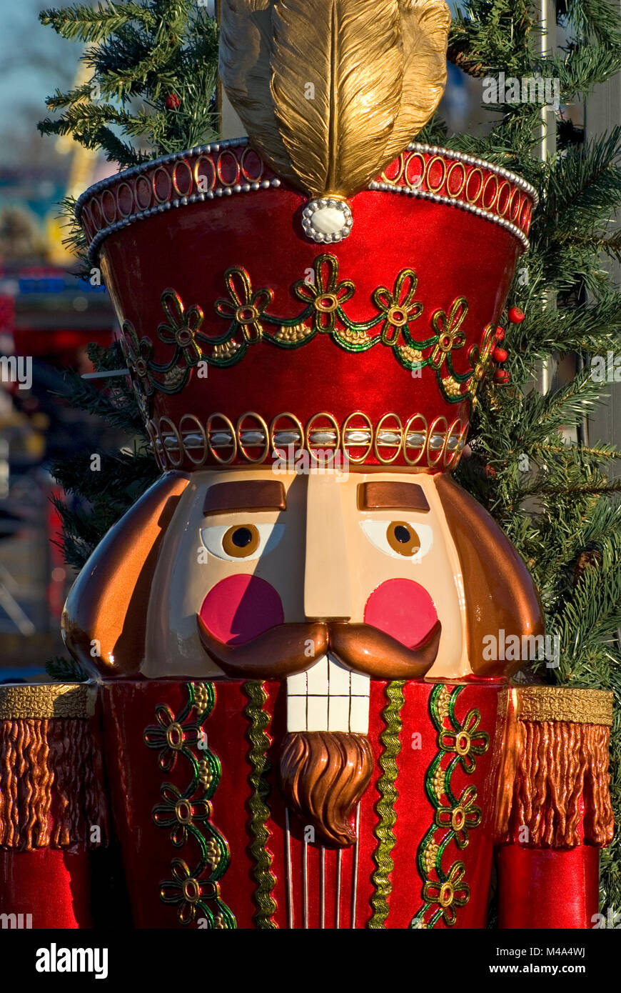 Nussknacker Puppe Stockfoto