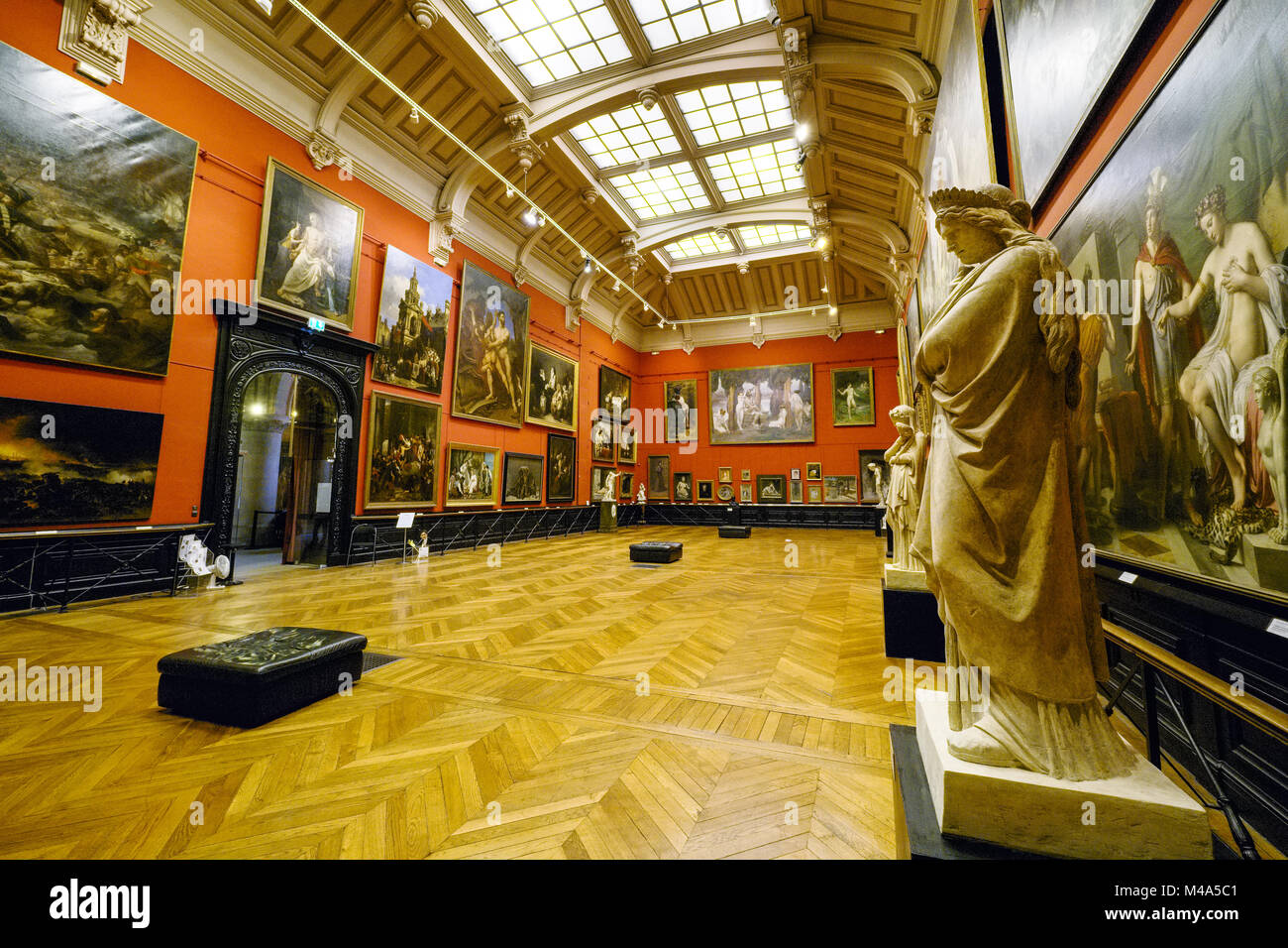 Gemäldegalerie im Musée des Augustins in Toulouse, Frankreich Stockfoto