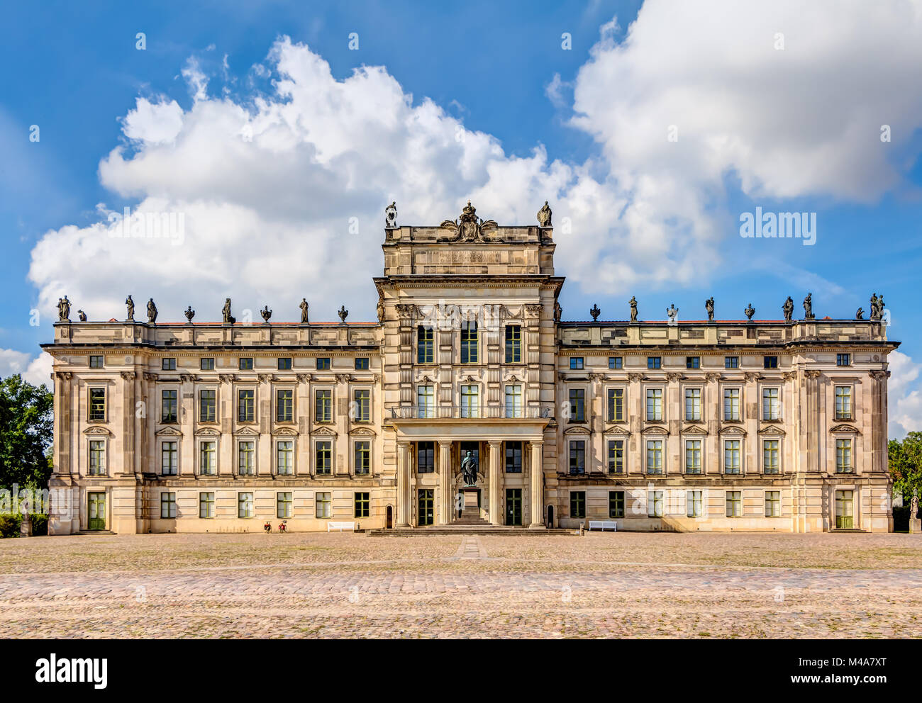 Historische Schloss Ludwigslust in Norddeutschland Stockfotografie Alamy