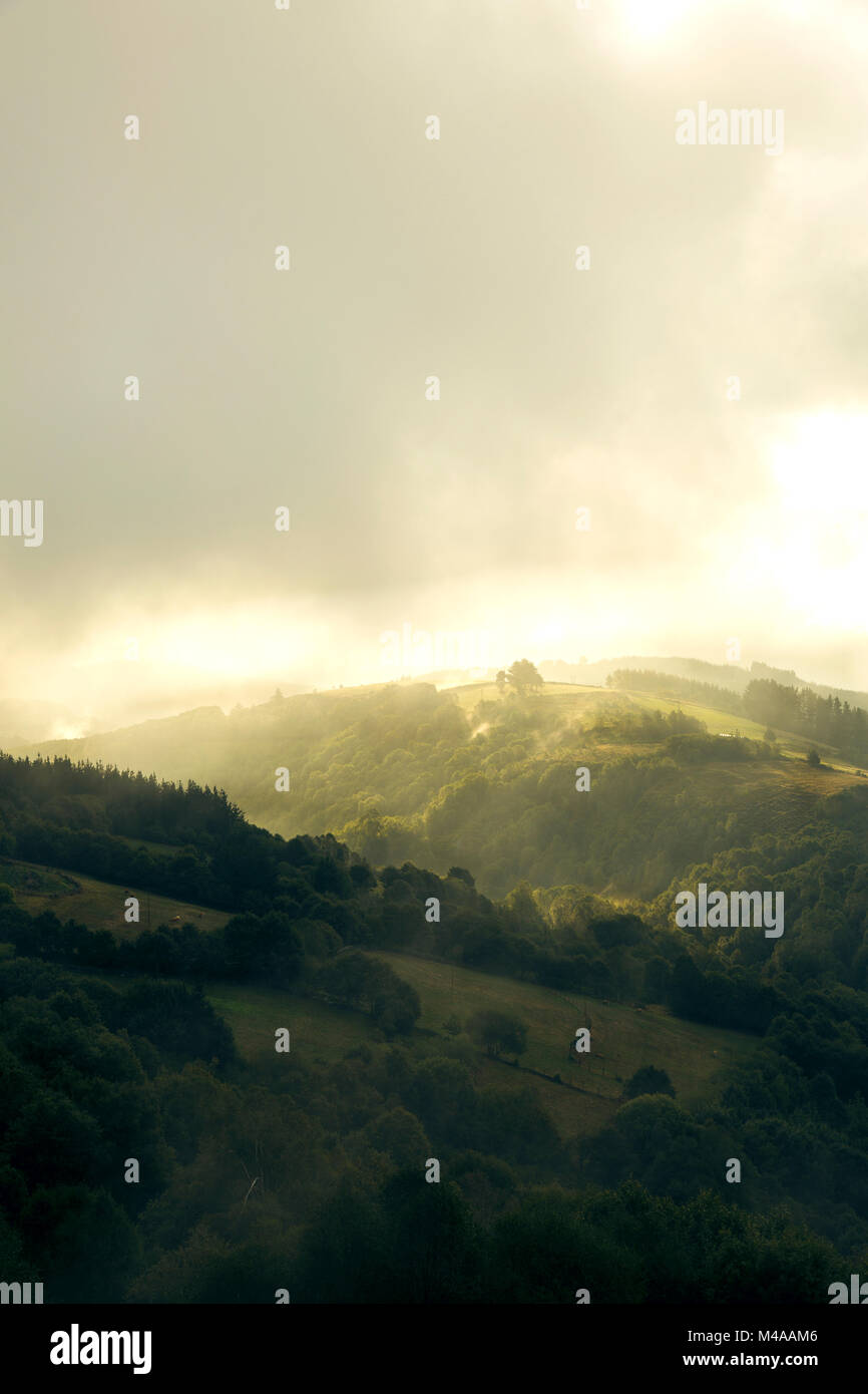 Camino de Santiago Stockfoto