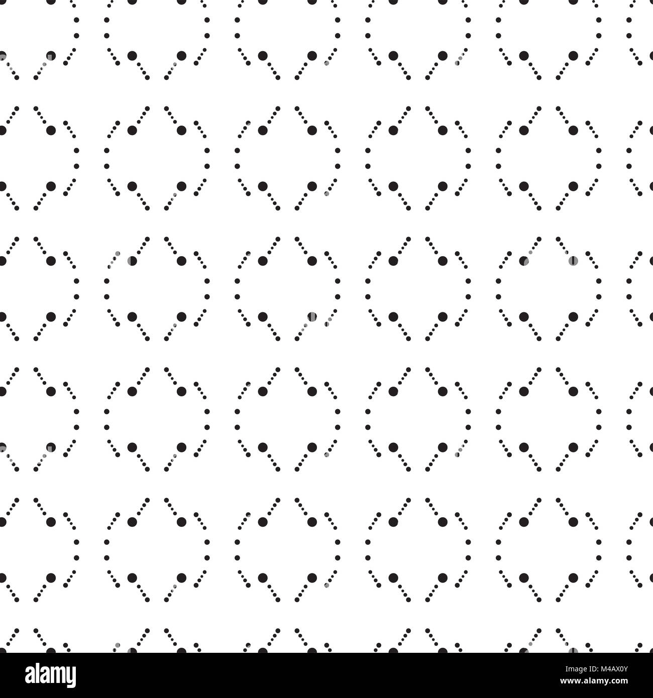 nahtlose Muster. Moderne stilvolle Textur. Wiederholung von geometrischen Fliesen Stockfoto