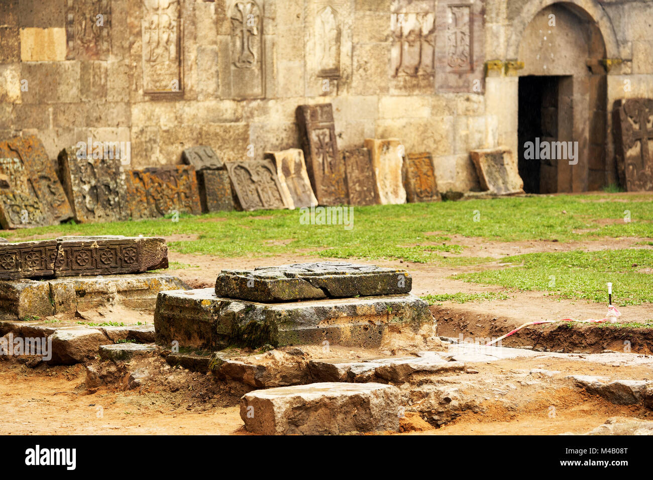 Altes Kloster Tatev in Armenien Stockfoto