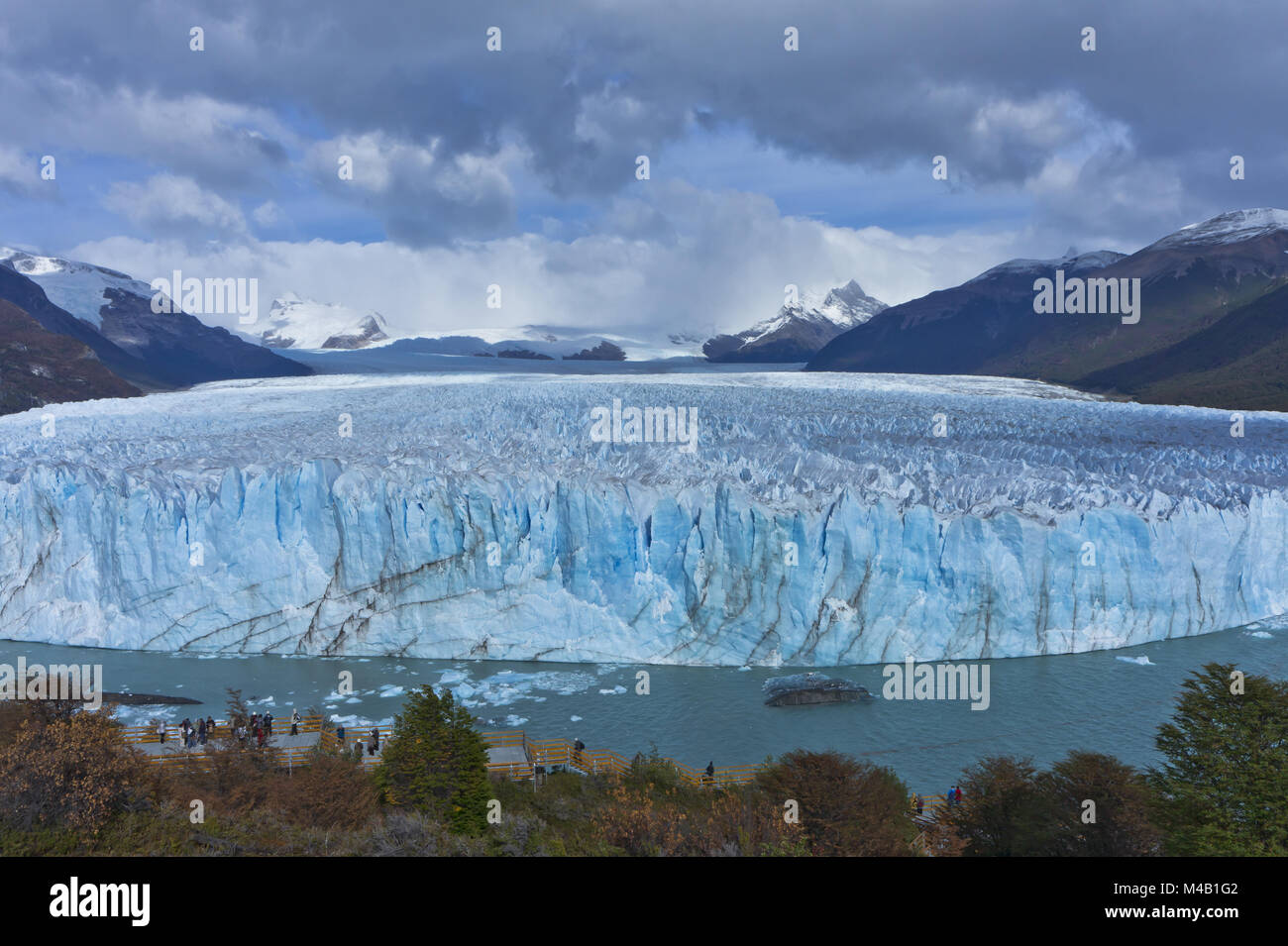 Blaue Gletscher, Patagonien, Argentinien, Südamerika Stockfoto