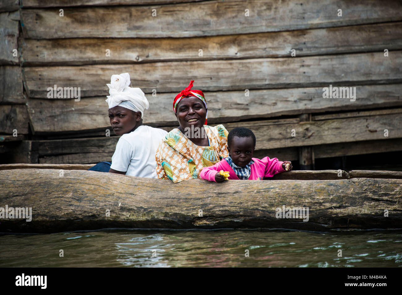 Lake Bunyonyi, Uganda, Afrika Stockfoto