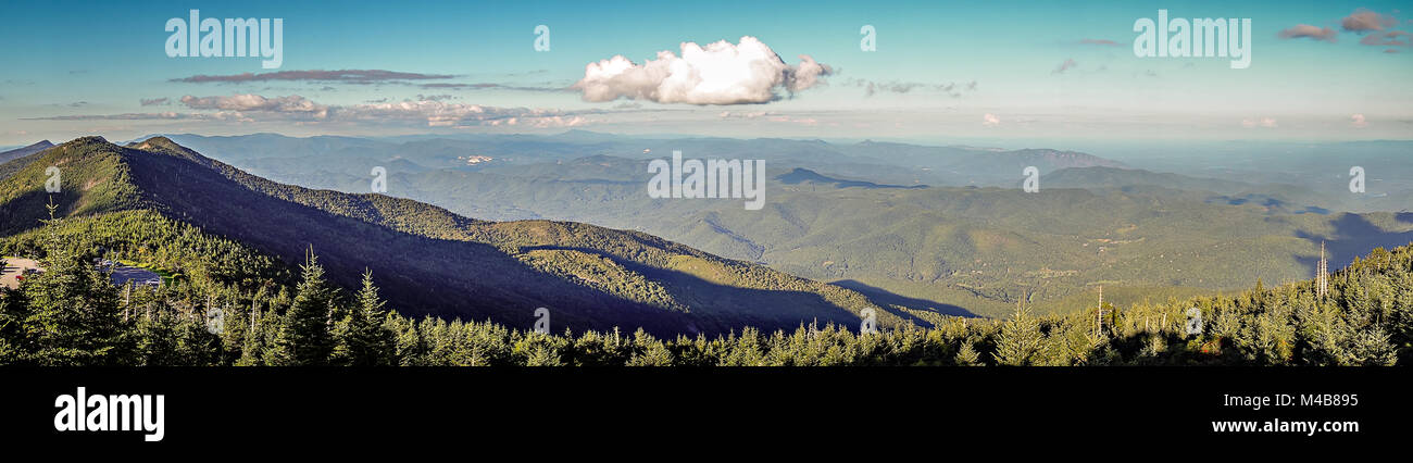 Landschaft einen herrlichen Blick auf isgah National Forest Stockfoto