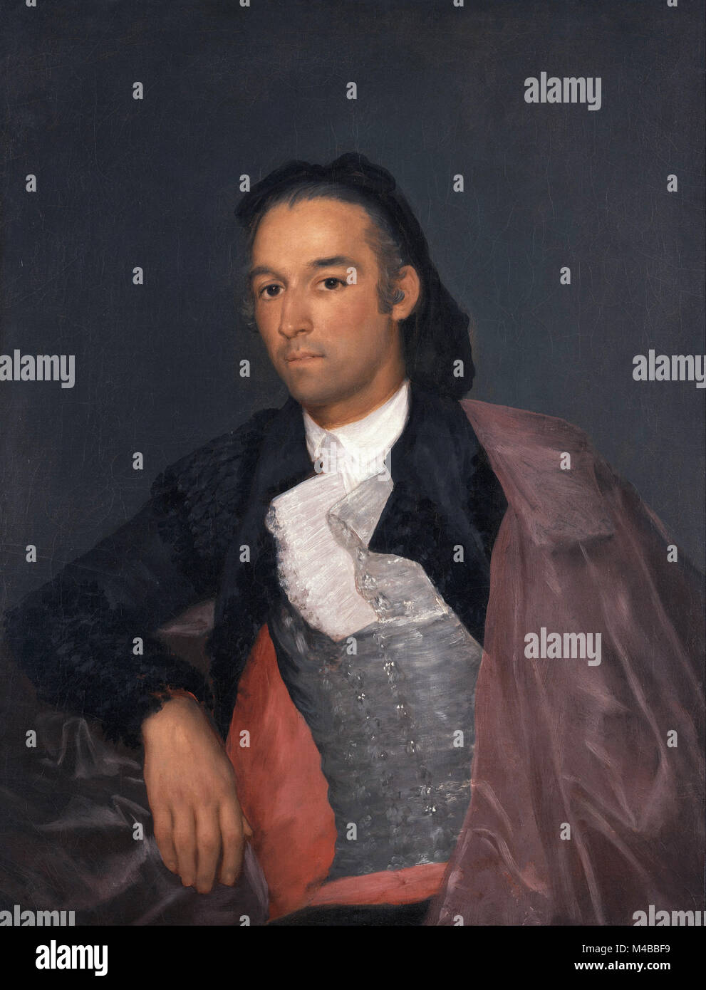 Francisco de Goya - Portrait des Matador Pedro Romero Stockfoto