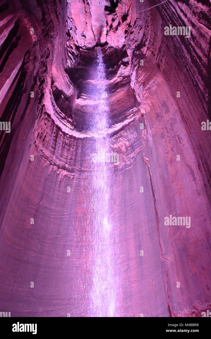 Ruby Falls in Chattanooga, Tennessee Stockfoto