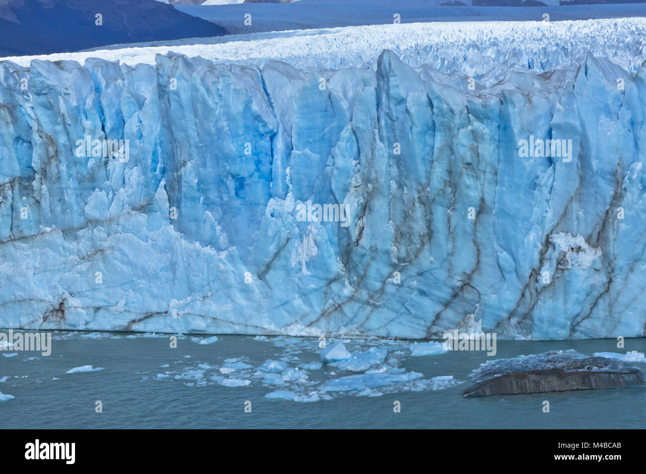 Blaue Gletscher, Patagonien, Argentinien, Südamerika Stockfoto