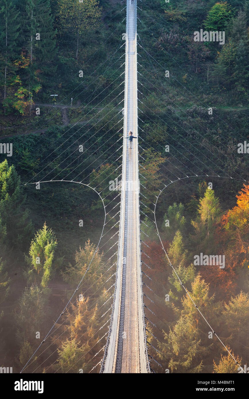 Hängeseilbrücke geierlay -Fotos und -Bildmaterial in hoher Auflösung ...
