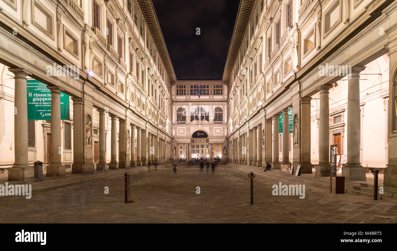 Uffizien, Florenz, Italien Stockfoto
