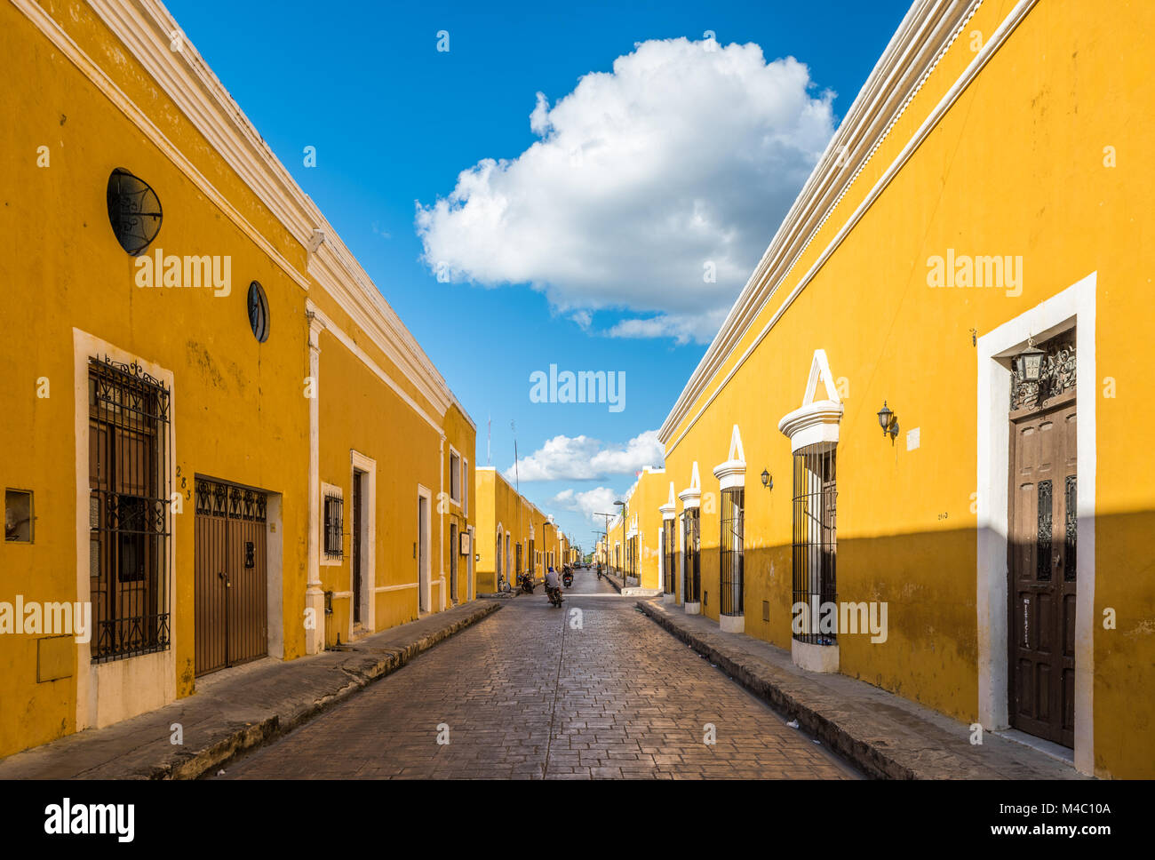 Izamal, der gelbe kolonialen Yucatan, Mexiko Stockfoto