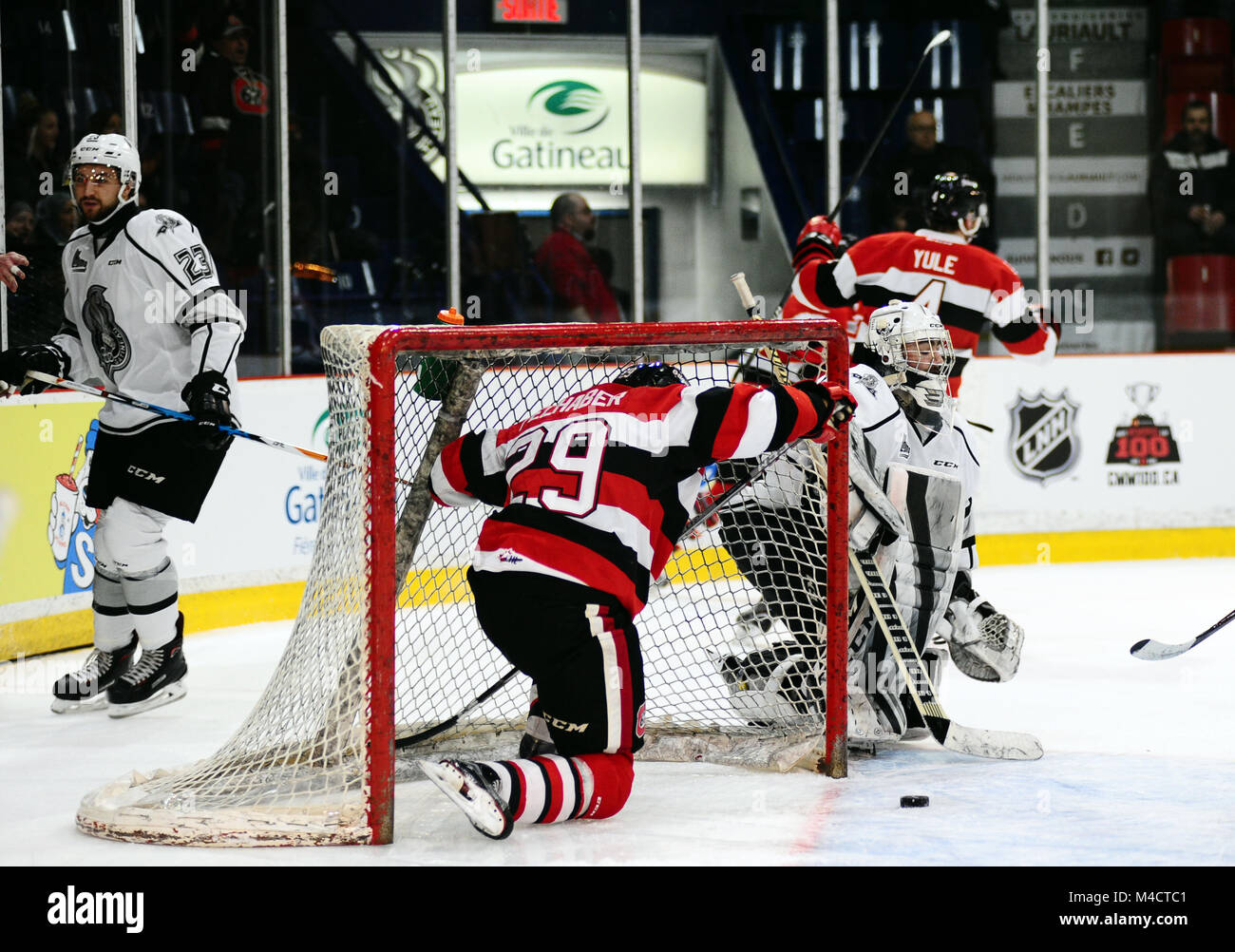 Grand Ski Gatineau Vs OTTAWA 67 s Stockfoto