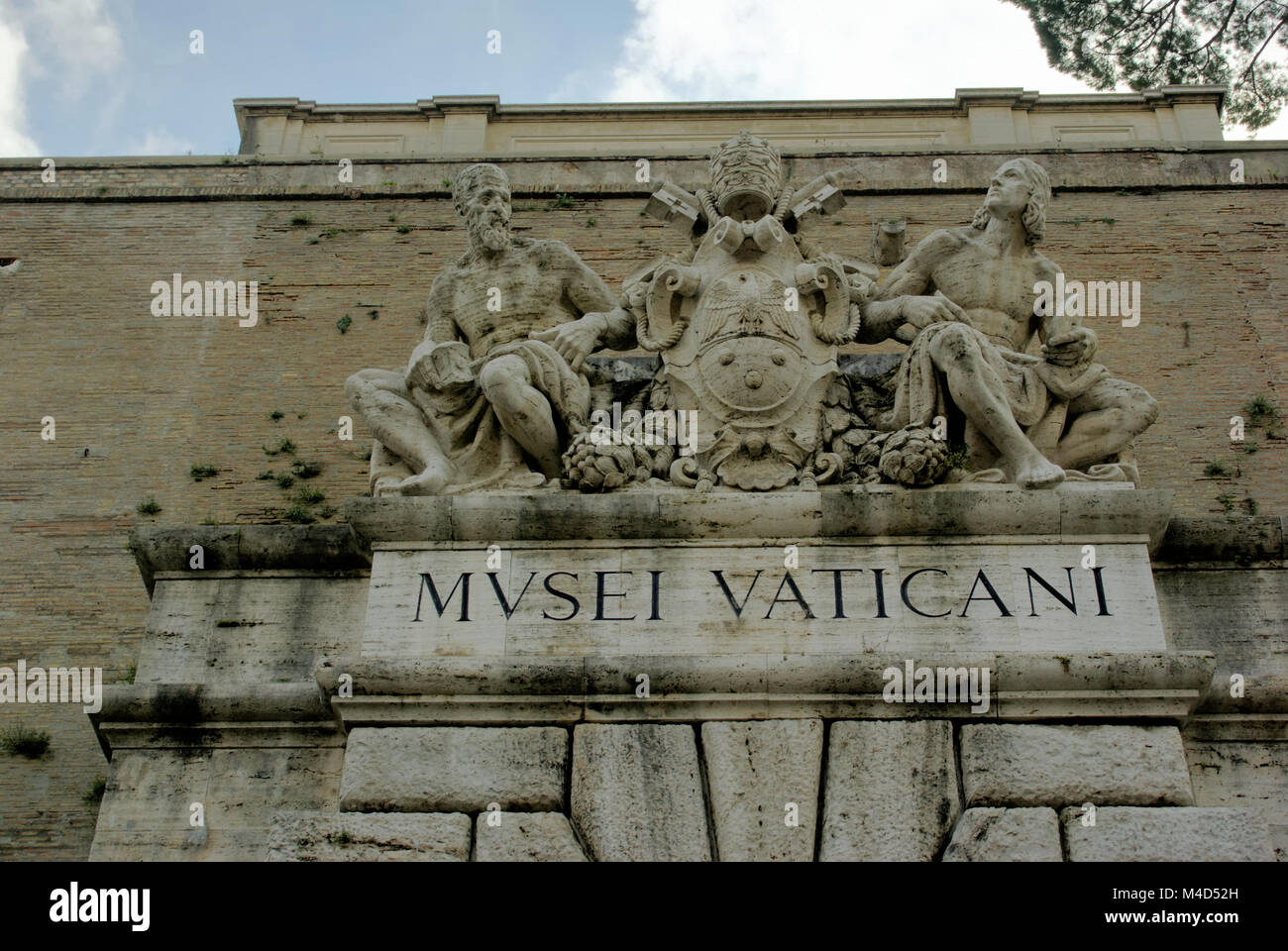 Vatikanische Museen Stockfoto