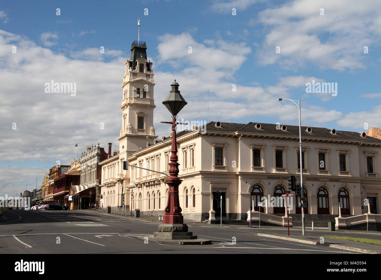 Historische Gold Rush Stadt Ballarat in Australien Stockfoto