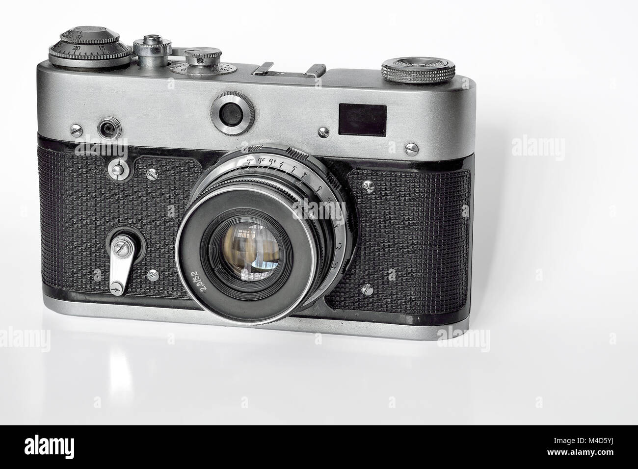 Jahrgang alter Film photocamera Stockfoto