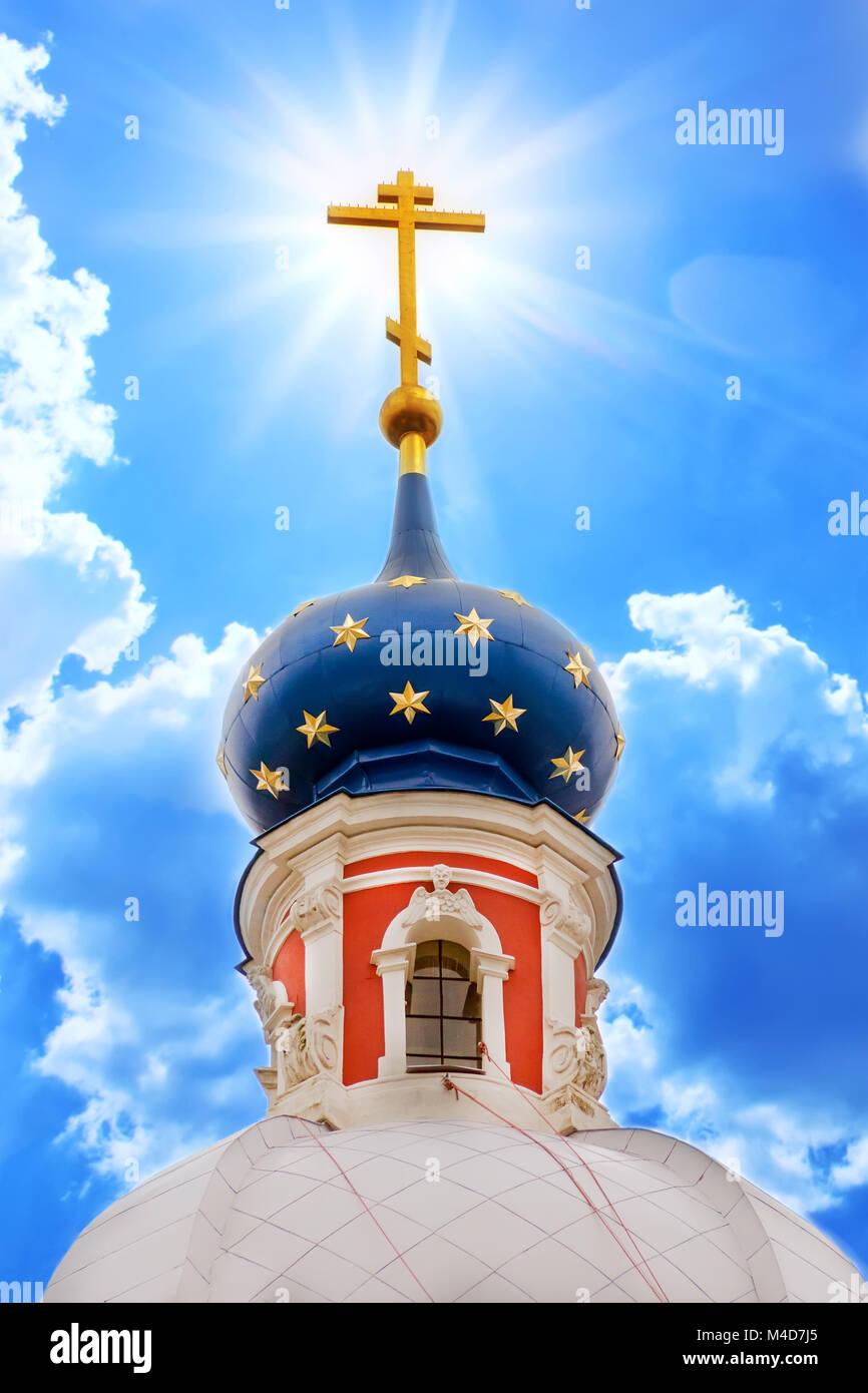 Russische Orthodoxe Kirche Stockfoto
