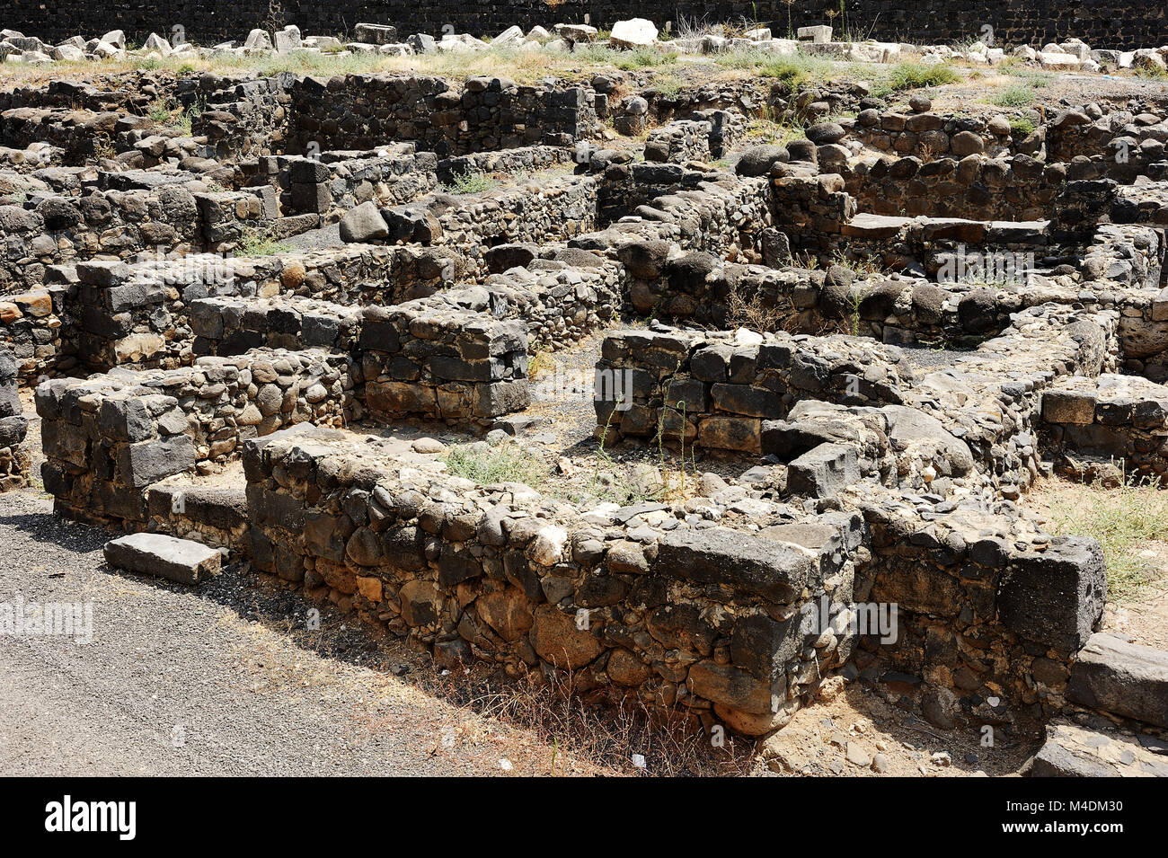 Roman - Periode der Stadt Kapernaum. Stockfoto