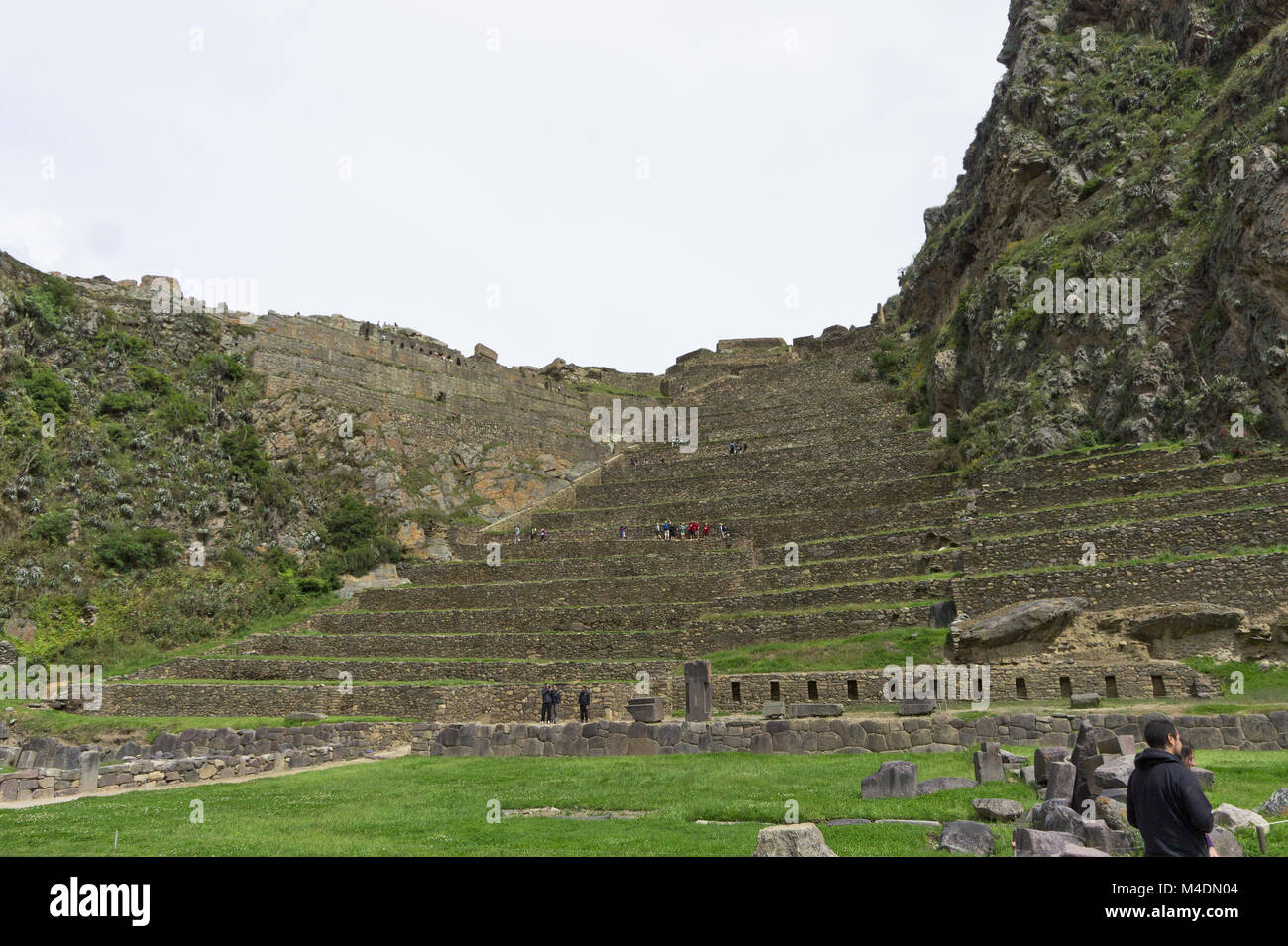 Heilige Tal, Peru, Cuzco Inca archäologische Stätte Stockfoto