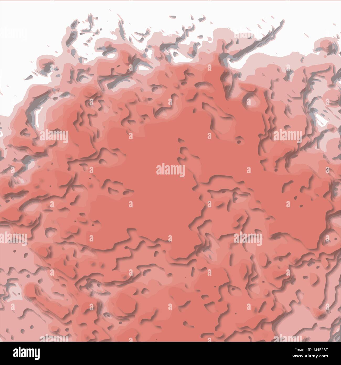 Red abstract Paper cut Hintergrundmuster, Vector Illustration Stock Vektor