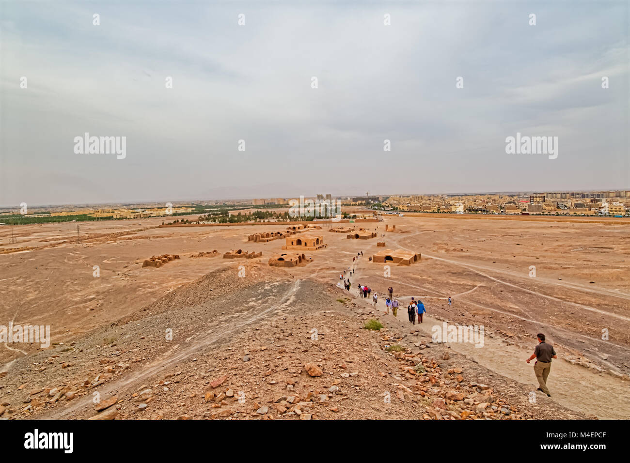Turm des Schweigens anzeigen Stockfoto