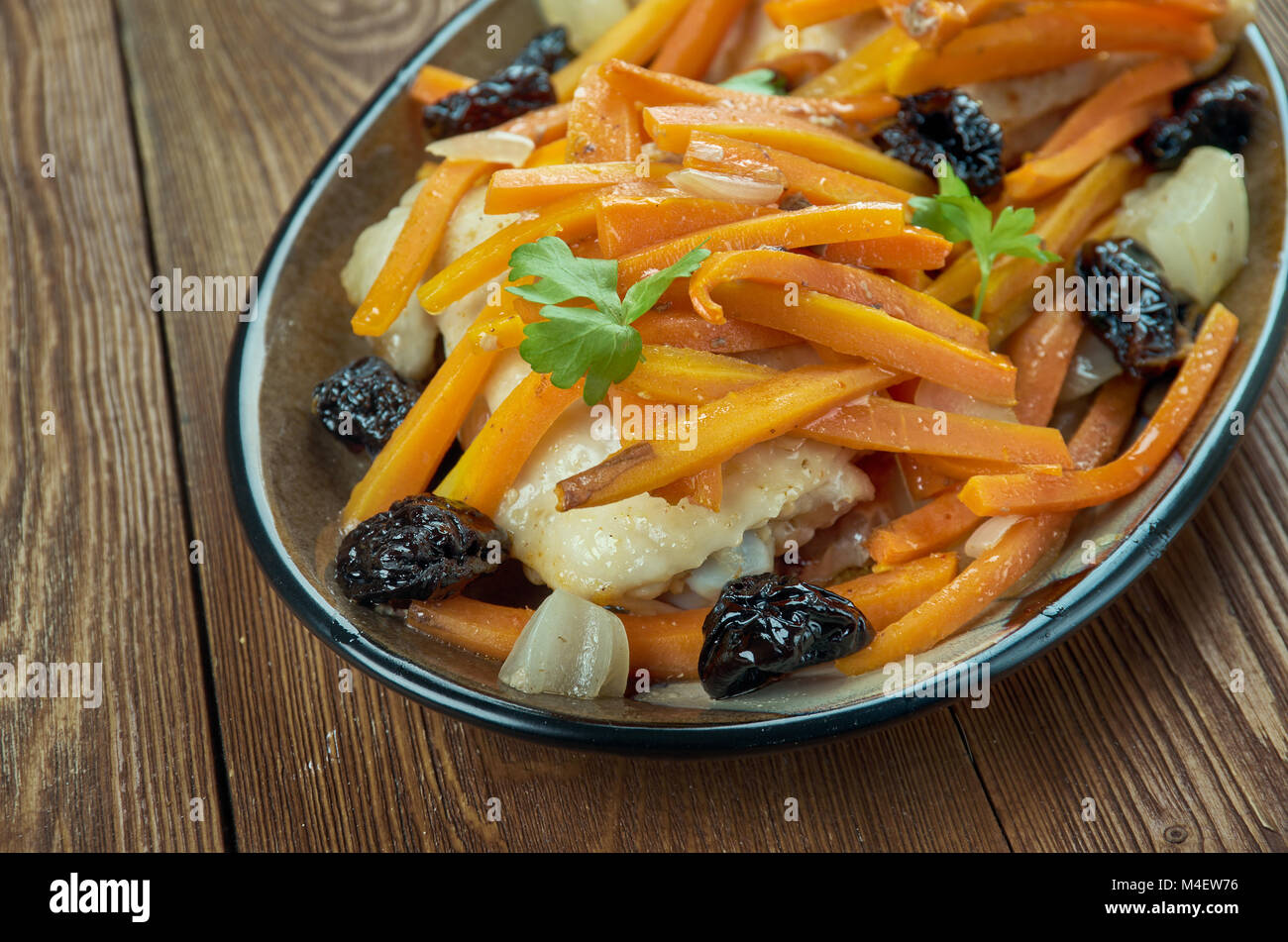 Persische Carrot Stew Stockfoto