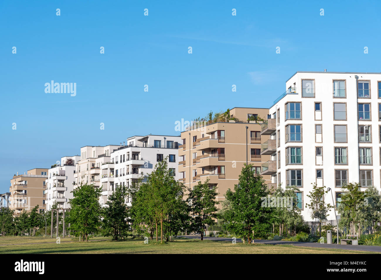 Neue Urbanisierung Zone gesehen in Berlin, Deutschland Stockfoto