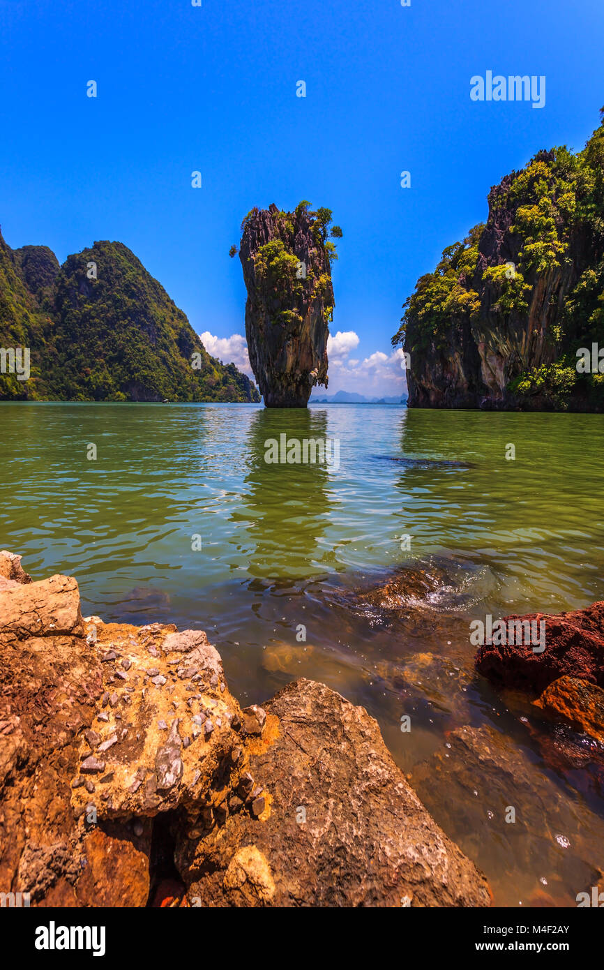 James Bond Insel Stockfoto